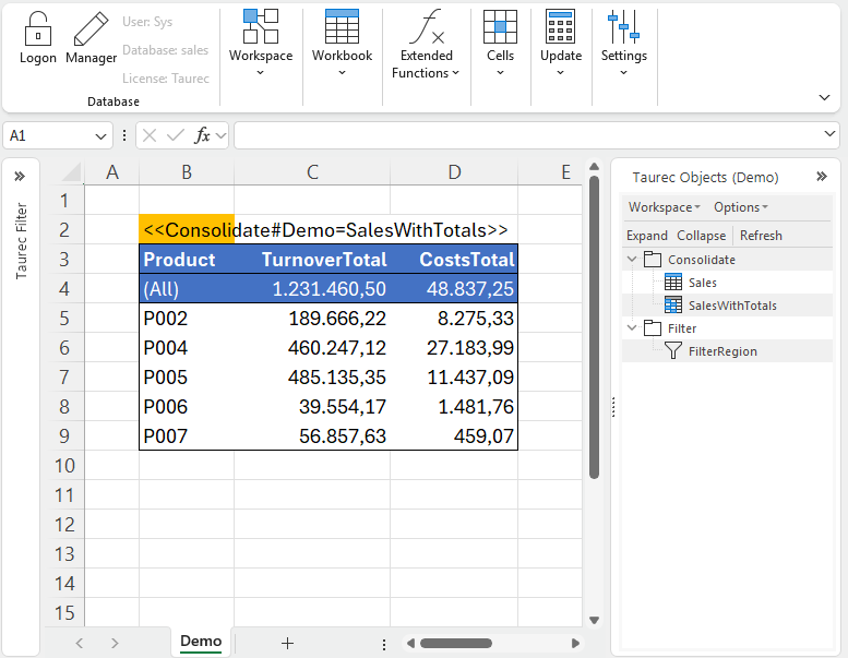 Add-in for Excel®